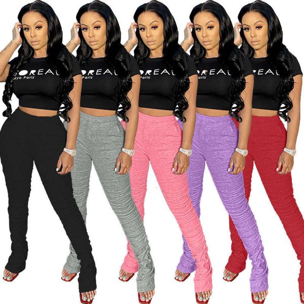 temperament 2020 fashion women's solid color casual mid waist hip elastic pleated pants, Black;gray
temperament 2020 fashion women's solid color casual mid waist hip elastic pleated pants, Black;gray