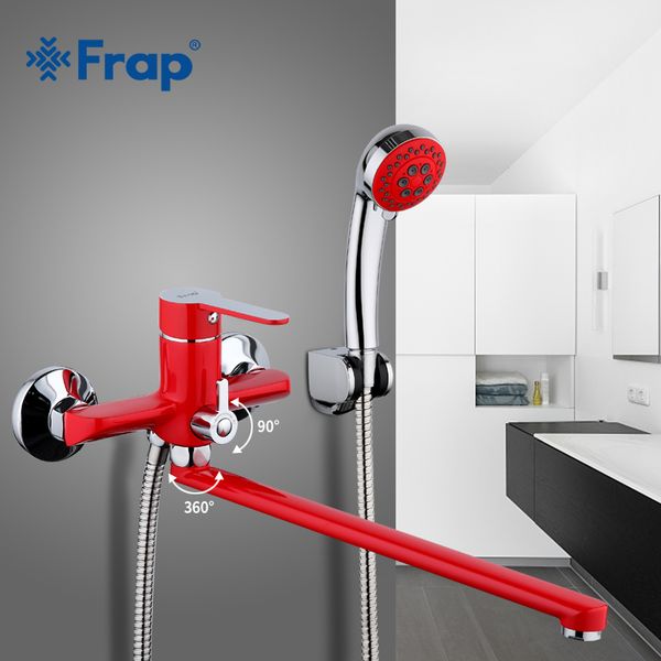frap 1set wall mounted 35cm red outlet pipe bath shower faucet brass body surface spray painting shower head bathroom tap f2243 1011
frap 1set wall mounted 35cm red outlet pipe bath shower faucet brass body surface spray painting shower head bathroom tap f2243 1011