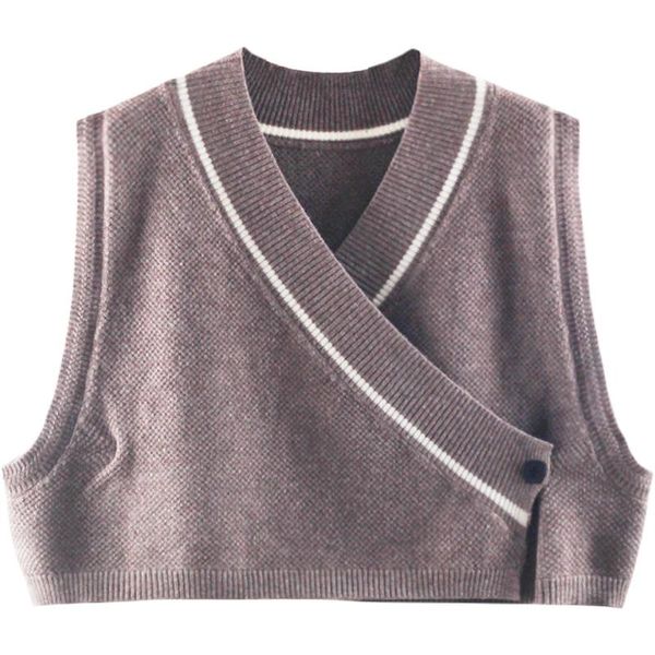 women's vests zcsmll large v-neck irregular knitted high-waisted vest loose korean short sleeveless 2021 spring women black, Black;white
women's vests zcsmll large v-neck irregular knitted high-waisted vest loose korean short sleeveless 2021 spring women black, Black;white