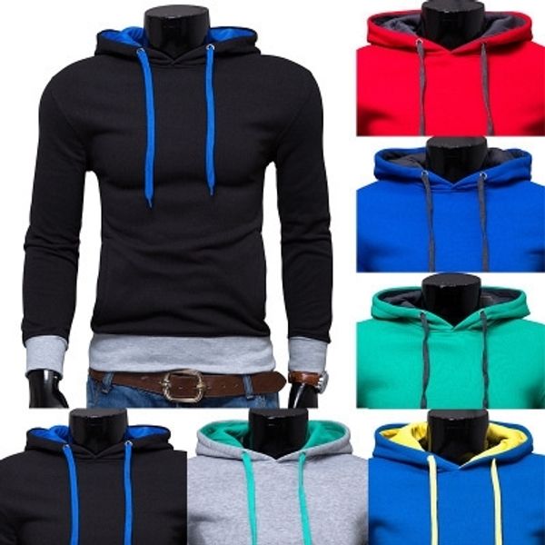 rnzzw autumn and winter exercise hooded color matching men's sports large size sweater coat exercise fashion fitness coat sports ese es, Black
rnzzw autumn and winter exercise hooded color matching men's sports large size sweater coat exercise fashion fitness coat sports ese es, Black