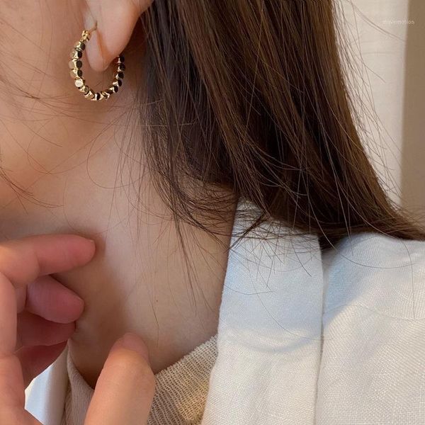 minimalist bling bling metal beads hoop earrings for women 2020 unique design gold color alloy circle statement earrings jewelry1, Golden;silver
minimalist bling bling metal beads hoop earrings for women 2020 unique design gold color alloy circle statement earrings jewelry1, Golden;silver