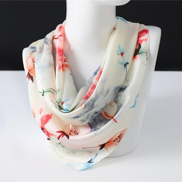 2020 floral women neck scarf silk hair band bandana shawls lady wraps foulard neck scarves elegant square female kerchief jlllti bdecoat, Blue;gray
2020 floral women neck scarf silk hair band bandana shawls lady wraps foulard neck scarves elegant square female kerchief jlllti bdecoat, Blue;gray