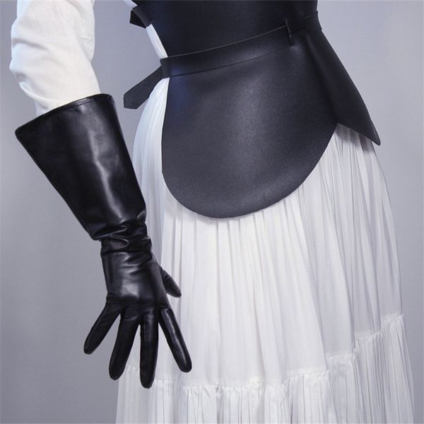 real leather touchscreen long gloves 38cm big sleeves wide cuff lantern sleeve black male female wzp26 201020, Blue;gray
real leather touchscreen long gloves 38cm big sleeves wide cuff lantern sleeve black male female wzp26 201020, Blue;gray
