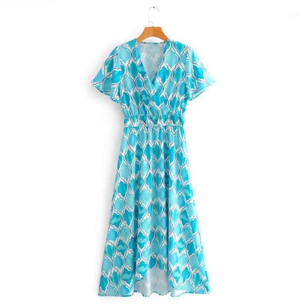 women elegant cross v neck geometric print elastic waist long dress ladies short sleeve vestidos chic kimono dresses ds34471, Black;gray
women elegant cross v neck geometric print elastic waist long dress ladies short sleeve vestidos chic kimono dresses ds34471, Black;gray