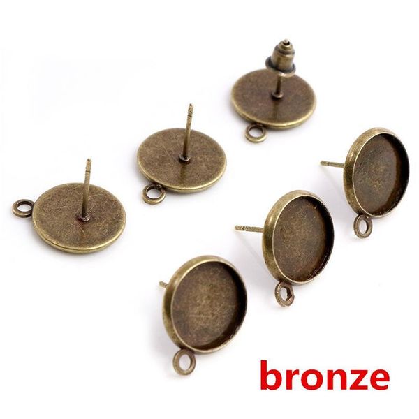 12mm 30pcs rhodium brone gold silver plated stainless iron earring studs(with ear plug) base,fit 12mm glass c bbyxsu, Black
12mm 30pcs rhodium brone gold silver plated stainless iron earring studs(with ear plug) base,fit 12mm glass c bbyxsu, Black