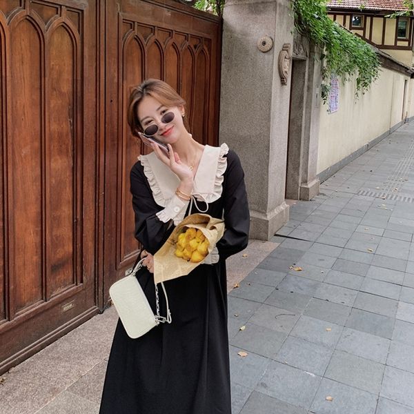 mleap platycodon winter 2020 autumn doll doll small black dress high waist dress baby collar court hepburn style french skirt pizyl, Black;gray
mleap platycodon winter 2020 autumn doll doll small black dress high waist dress baby collar court hepburn style french skirt pizyl, Black;gray