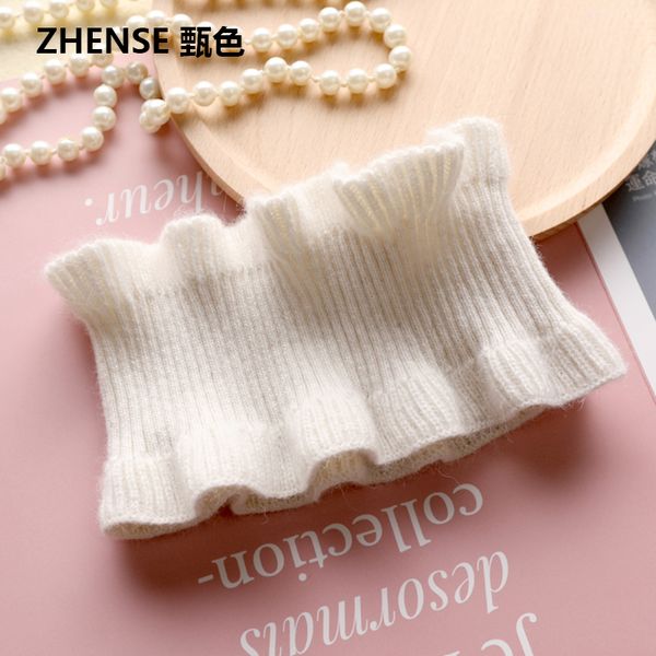 2019 new type of wooden ear brim bib scarf for women autumn and winter wool thread fake collar warm knitted hair band students, Blue;gray
2019 new type of wooden ear brim bib scarf for women autumn and winter wool thread fake collar warm knitted hair band students, Blue;gray