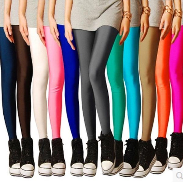 coolcheer brand solid candy neon plus size women's leggings stretched jeggings fitness clothing ballet dancing pant, Black
coolcheer brand solid candy neon plus size women's leggings stretched jeggings fitness clothing ballet dancing pant, Black
