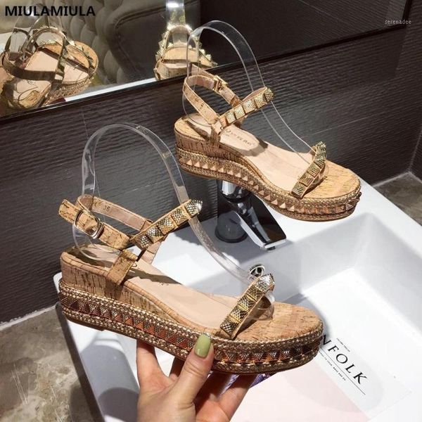 miulamiula designers 2020 summer rivet bling wedges platform high heels narrow band lady sandals rome shoes 35-401, Black
miulamiula designers 2020 summer rivet bling wedges platform high heels narrow band lady sandals rome shoes 35-401, Black