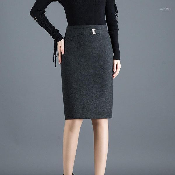 2020 autumn & winter new arrival woolen skirt korean version high waist stretch skirt slim professional, Black
2020 autumn & winter new arrival woolen skirt korean version high waist stretch skirt slim professional, Black