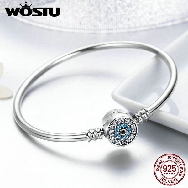 wostu 100% 925 sterling silver the eye of samsara bangle for women fit diy charm bracelets fashion jewelry cqb012 q1209, Black
wostu 100% 925 sterling silver the eye of samsara bangle for women fit diy charm bracelets fashion jewelry cqb012 q1209, Black
