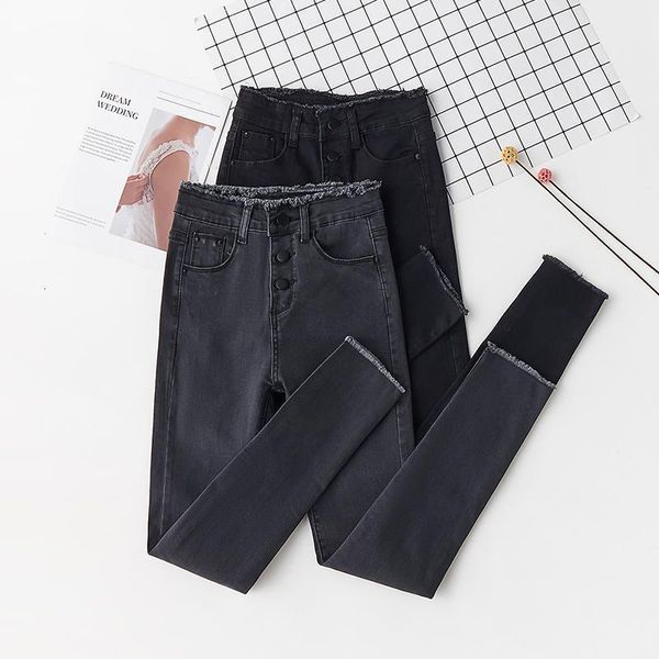 2019 jeans female denim pants black korean womans pencil jeans autumn skinny slim stretch cotton for women trousers, Blue
2019 jeans female denim pants black korean womans pencil jeans autumn skinny slim stretch cotton for women trousers, Blue