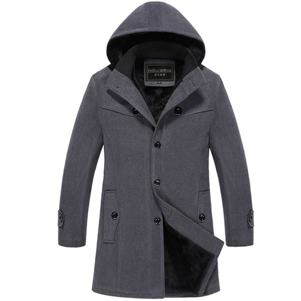 windbreaker winter mid long warm korean plush thickened trend handsome men's woolen coat, Tan;black
windbreaker winter mid long warm korean plush thickened trend handsome men's woolen coat, Tan;black