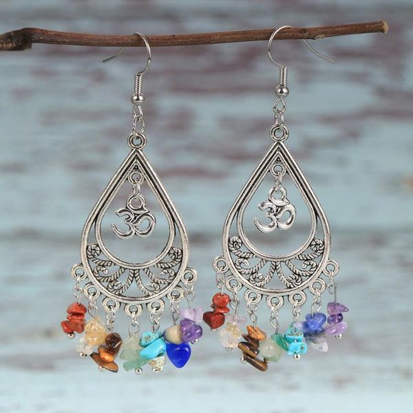 reiki 7 chakra natural stone drop earrings for women 2021 fashion boho chip gravel beads tassel dangle hangling earring jewelry, Silver
reiki 7 chakra natural stone drop earrings for women 2021 fashion boho chip gravel beads tassel dangle hangling earring jewelry, Silver