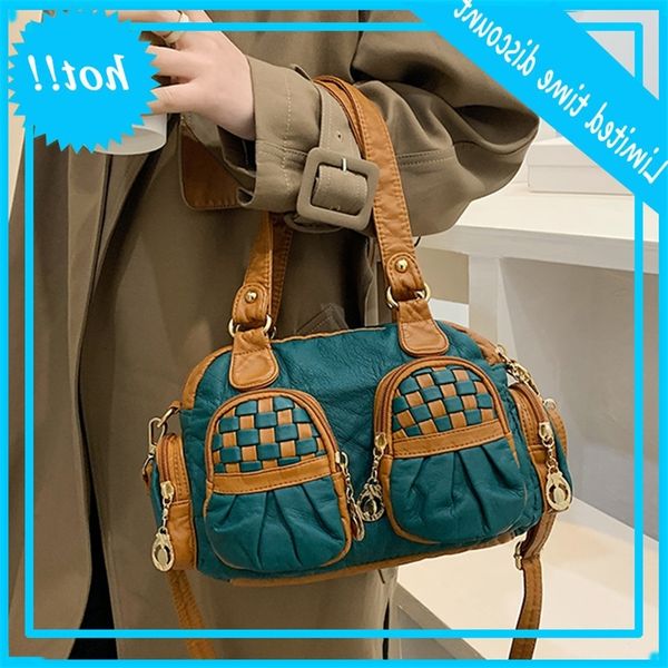 winter texture pu leather handbags women contrast color large capacity shoulder bag female luxury designer messenger bags sac
winter texture pu leather handbags women contrast color large capacity shoulder bag female luxury designer messenger bags sac