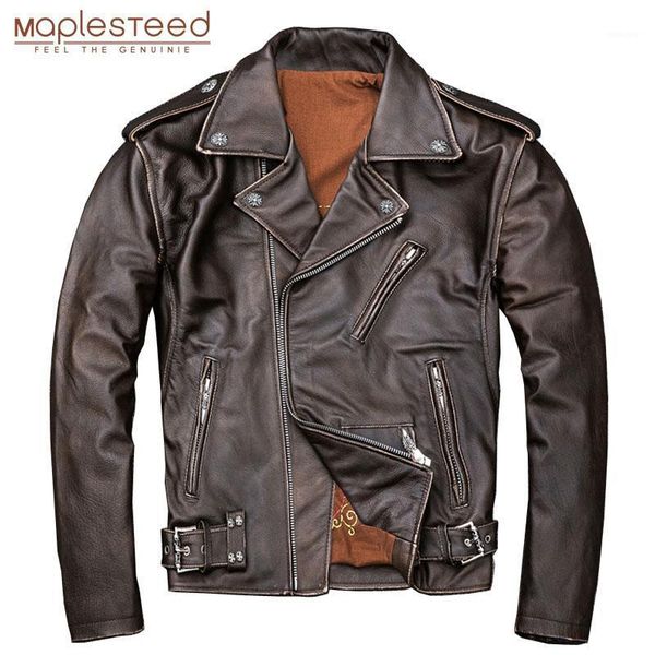 maplesteed brown distressed motorcycle jacket men 100% calf skin classic slim leather jacket man moto biker coat winter 4xl m1901, Black
maplesteed brown distressed motorcycle jacket men 100% calf skin classic slim leather jacket man moto biker coat winter 4xl m1901, Black
