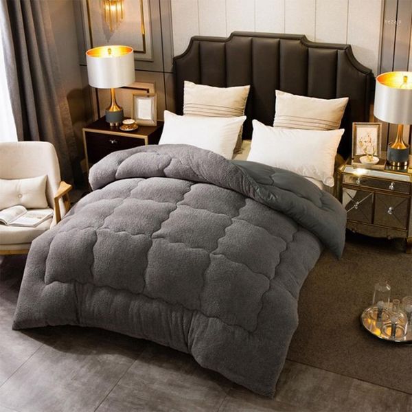 comforters & sets autumn winter thicken warm lamb wool quilt blanket single double king queen bed cover bedding comforter home el duvets1
comforters & sets autumn winter thicken warm lamb wool quilt blanket single double king queen bed cover bedding comforter home el duvets1