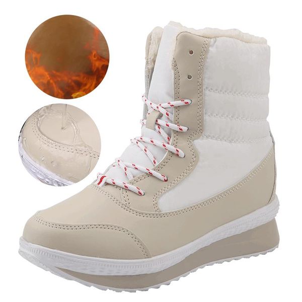fashion women boots waterproof women's winter shoes for women snow woman platform shoes keep warm with female boots botas mujer, Black
fashion women boots waterproof women's winter shoes for women snow woman platform shoes keep warm with female boots botas mujer, Black