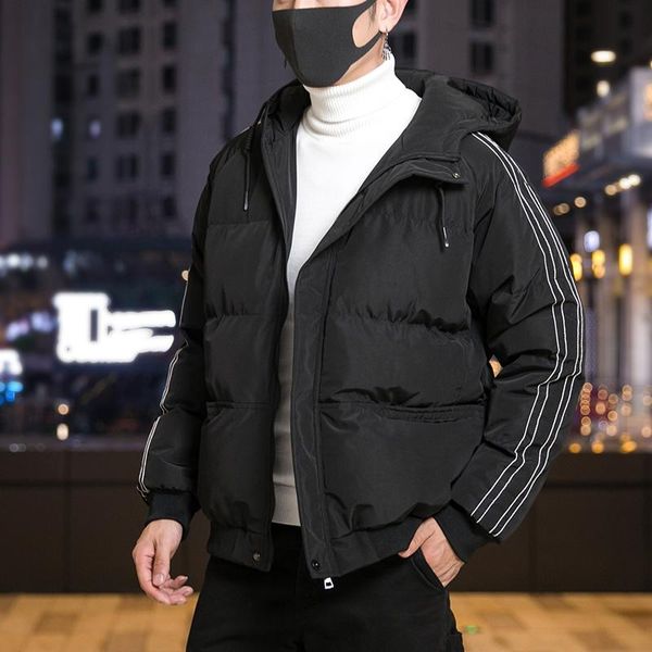 mens cotton padded jacket men 2020 korean style winter hooded warm soft shell jacket waterproof casual loose jackets for men, Black
mens cotton padded jacket men 2020 korean style winter hooded warm soft shell jacket waterproof casual loose jackets for men, Black