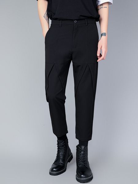 2021 New S-6xl!! Trend Suit Drape Feeling Small Harlan Pants Man 3Q2V, Black