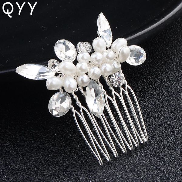 qyy fashion flower rhinestone pearls hair combs clips wedding hair accessories jewelry bridal hair fork for women wmtpez xhhair, Silver
qyy fashion flower rhinestone pearls hair combs clips wedding hair accessories jewelry bridal hair fork for women wmtpez xhhair, Silver