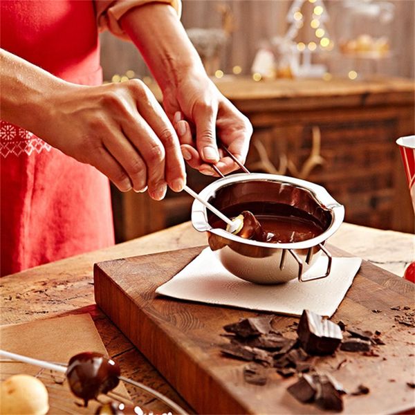 new stainless steel chocolate melting pot double boiler milk bowl butter candy warmer pastry baking tools 148 g2
new stainless steel chocolate melting pot double boiler milk bowl butter candy warmer pastry baking tools 148 g2