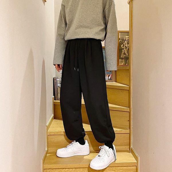 2021 new men's trousers spring and winter's fine leggings pants fashion young clothes rek1, Black
2021 new men's trousers spring and winter's fine leggings pants fashion young clothes rek1, Black