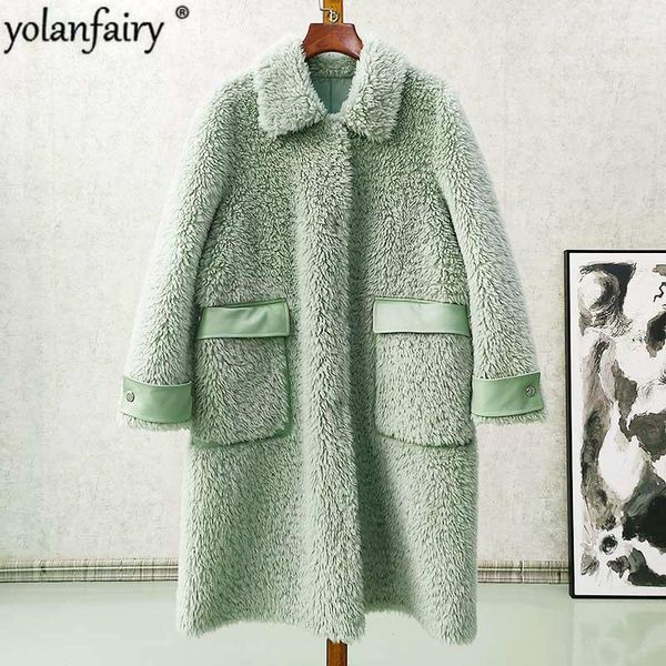 real fur coat women autumn witner sheep shearling 100% wool fur jacket long coats and jackets women clothes abrigos mujer kj50001, Black
real fur coat women autumn witner sheep shearling 100% wool fur jacket long coats and jackets women clothes abrigos mujer kj50001, Black