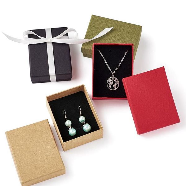 12pcs cardboard jewelry set boxes for necklaces and pendants with bowknot outside and sponge inside rectangle size: 90 qylgcc, Black;white
12pcs cardboard jewelry set boxes for necklaces and pendants with bowknot outside and sponge inside rectangle size: 90 qylgcc, Black;white