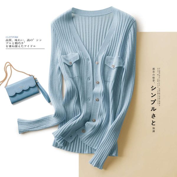 2020 early temperament ol commuter coat cardigan can be worn alone in autumn with quan wool, White;black
2020 early temperament ol commuter coat cardigan can be worn alone in autumn with quan wool, White;black