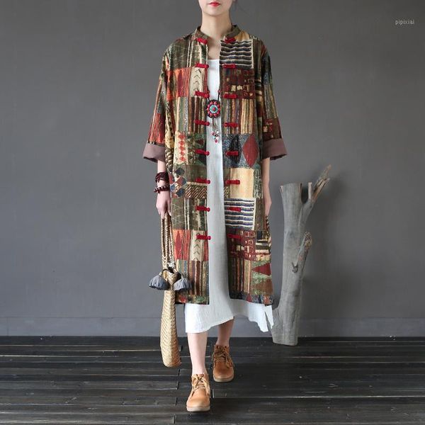 johnature 2020 new spring cotton linen single breasted pockets thin women fashion print coats loose comfortably straight coat1, Tan;black
johnature 2020 new spring cotton linen single breasted pockets thin women fashion print coats loose comfortably straight coat1, Tan;black