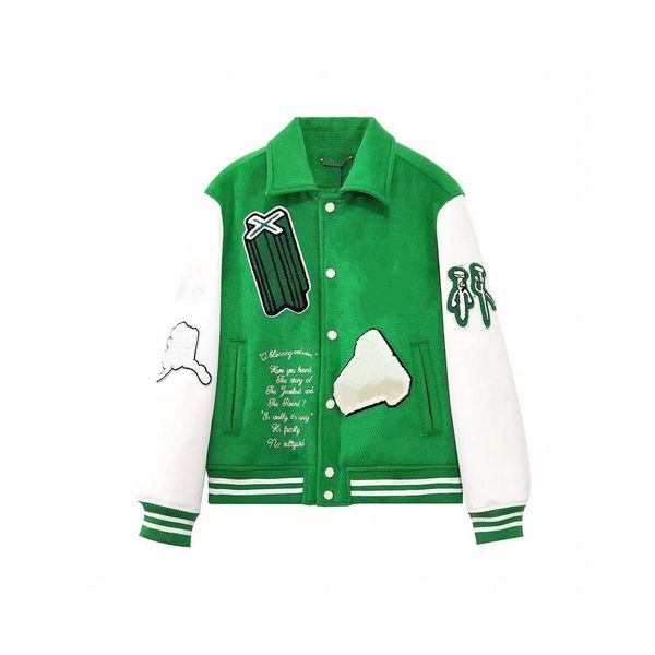 designer mens jackets clothing france brand bomber baseball uniform jacket men s outerwear coat fashion hombre casual street coats clothing, Black;brown
designer mens jackets clothing france brand bomber baseball uniform jacket men s outerwear coat fashion hombre casual street coats clothing, Black;brown