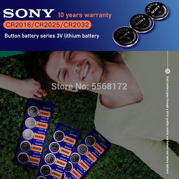 15pcs sony original cr2032 button cell battery 3v lithium batteries cr 2032 for watch remote toy computer calculator control wmtvwk, Bronze;slivery
15pcs sony original cr2032 button cell battery 3v lithium batteries cr 2032 for watch remote toy computer calculator control wmtvwk, Bronze;slivery