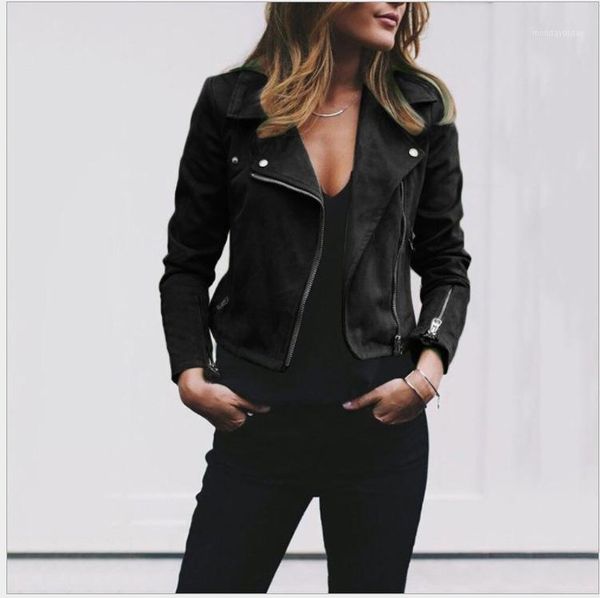 women jacket plus size casual jackets turn-down collar girls 2020 harajuku coat trending products 2020 gothic clothes1, Black;brown
women jacket plus size casual jackets turn-down collar girls 2020 harajuku coat trending products 2020 gothic clothes1, Black;brown