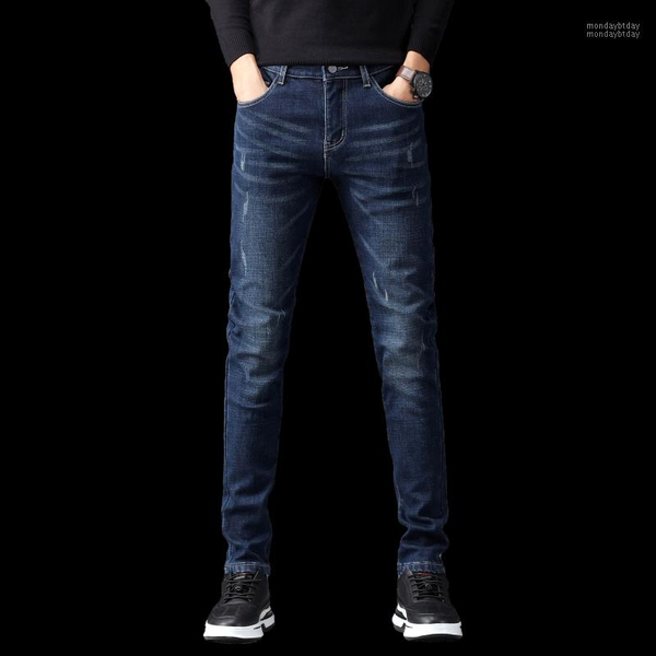 2020 new men's jeans printed with washed casual skinny denim jean for man 100% cotton button zipper, Blue
2020 new men's jeans printed with washed casual skinny denim jean for man 100% cotton button zipper, Blue