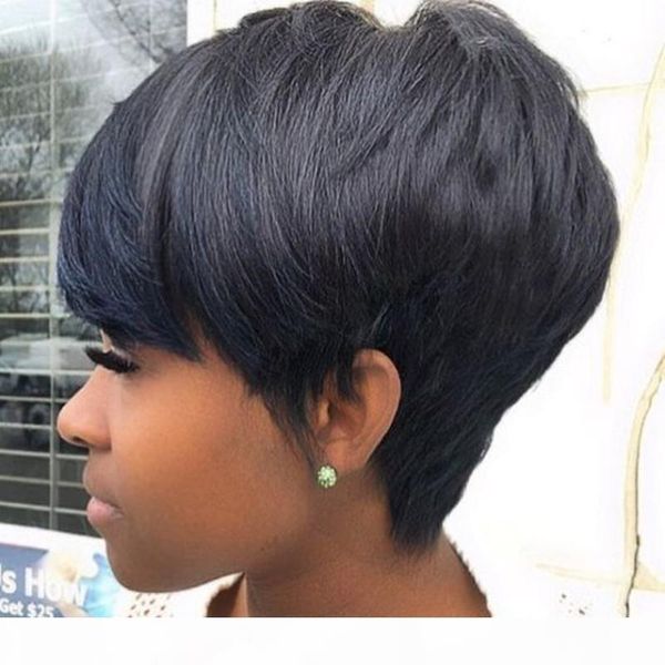 brazilian human hair short bob natural hair style cuts 7a full lace wig with baby hair lace front wig glueless for black women, Black;brown
brazilian human hair short bob natural hair style cuts 7a full lace wig with baby hair lace front wig glueless for black women, Black;brown
