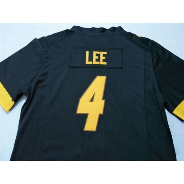 men missouri tigers brandon lee #4 real full embroidery college jersey size s-4xl or custom any name or number jersey, Black
men missouri tigers brandon lee #4 real full embroidery college jersey size s-4xl or custom any name or number jersey, Black