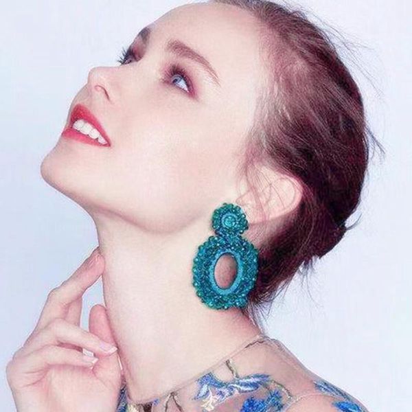 fashion crystal earrings for women long earrings 2020 new baroque drop jewelry oorbellen jewelry bohemian, Silver
fashion crystal earrings for women long earrings 2020 new baroque drop jewelry oorbellen jewelry bohemian, Silver