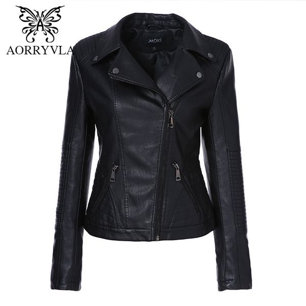 brand pu leather jacket women spring 2020 fashion black turn-down-collar moto biker jacket zipper pu leather coats slim outwear lj201126
brand pu leather jacket women spring 2020 fashion black turn-down-collar moto biker jacket zipper pu leather coats slim outwear lj201126