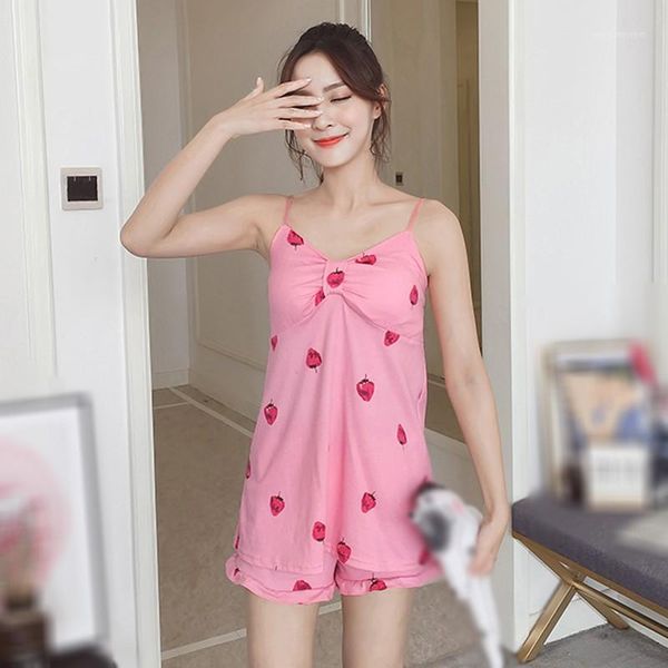 women's sleepwear o 2021 summer two-pice nightwear milk silk thin section loose home suspender pajamas set1, Black;red
women's sleepwear o 2021 summer two-pice nightwear milk silk thin section loose home suspender pajamas set1, Black;red