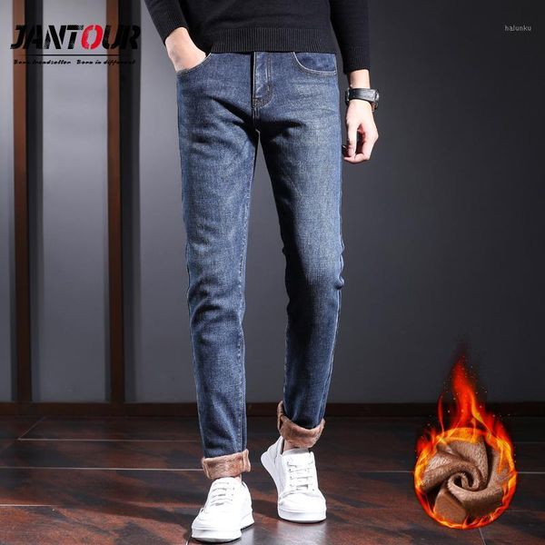 men's jeans jantour men clothing 2021 winter casual fleece skinny pantalon homme fashion straight england style work pants man 381, Blue
men's jeans jantour men clothing 2021 winter casual fleece skinny pantalon homme fashion straight england style work pants man 381, Blue