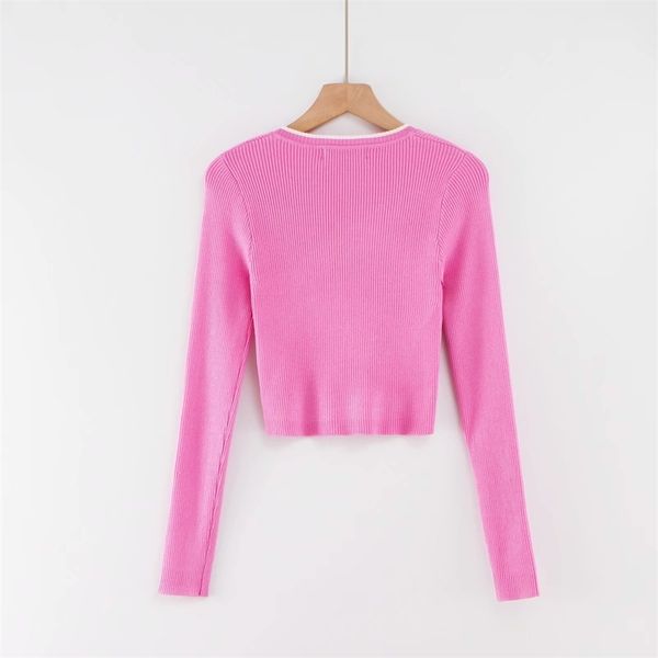 autumn fall pullovers vintage kawaii women crop sweater cropped sweaters knitted red pink y200910, White;black
autumn fall pullovers vintage kawaii women crop sweater cropped sweaters knitted red pink y200910, White;black