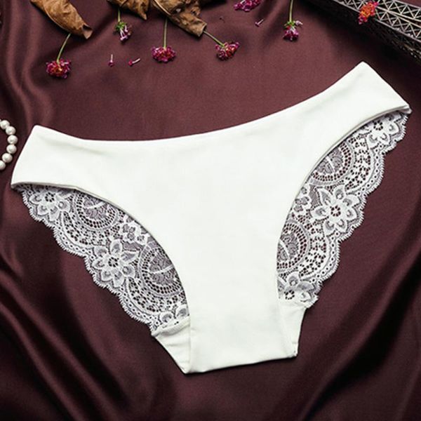 women lace panties seamless cotton breathable panty briefs plus size girl ladies brand underwear lingerie, Black;white
women lace panties seamless cotton breathable panty briefs plus size girl ladies brand underwear lingerie, Black;white