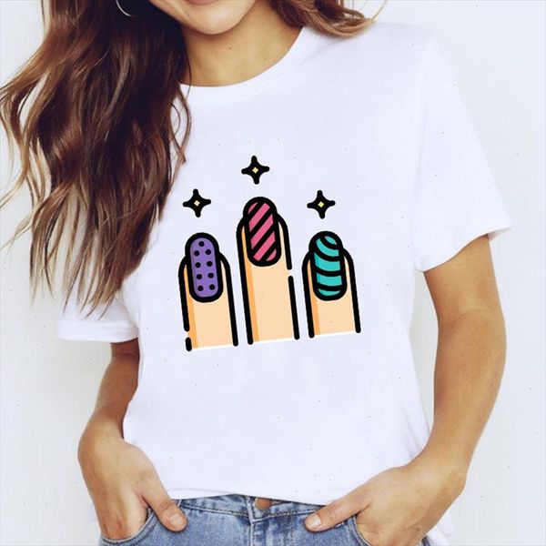 t shirts for women cartoon hand beauty fingernail nail art clothing print lady graphic t shirt ladies female tee shirt, White
t shirts for women cartoon hand beauty fingernail nail art clothing print lady graphic t shirt ladies female tee shirt, White