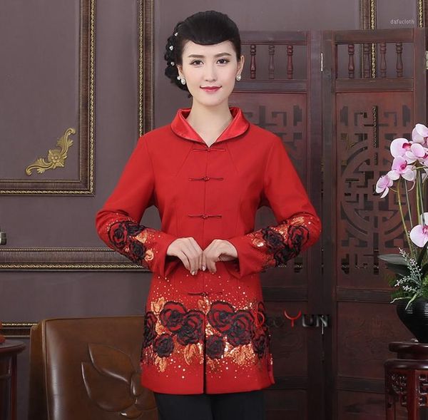 chinese style autumn new sequins embroidered rose ladies long sleeve tangsuit windbreaker mom festive dress daily chinese jacket1, Tan;black
chinese style autumn new sequins embroidered rose ladies long sleeve tangsuit windbreaker mom festive dress daily chinese jacket1, Tan;black