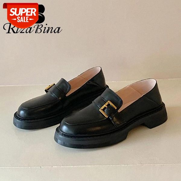 rizabina women real leather pumps round toe slip on buckle square toe fashion spring ladies footwear size 34-39 #5j69
rizabina women real leather pumps round toe slip on buckle square toe fashion spring ladies footwear size 34-39 #5j69