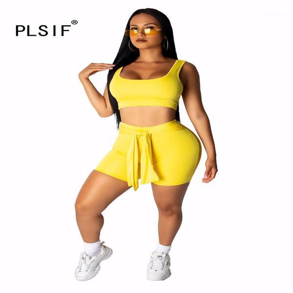 2020 women fashion simple solid color sling u neck crop and short 2 pieces set casual lady fashion tracksuits1, Gray
2020 women fashion simple solid color sling u neck crop and short 2 pieces set casual lady fashion tracksuits1, Gray