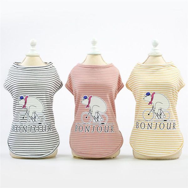 summer stripe dog cat vest t-shirt soft cotton pet clothes for small dogs puppy shirt chihuahua sphinx suit pets dogs clothing1
summer stripe dog cat vest t-shirt soft cotton pet clothes for small dogs puppy shirt chihuahua sphinx suit pets dogs clothing1