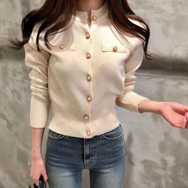 women's knits & tees fashion women cardigan sweater spring knitted long sleeve short coat casual single breasted korean slim chic ladie, White
women's knits & tees fashion women cardigan sweater spring knitted long sleeve short coat casual single breasted korean slim chic ladie, White