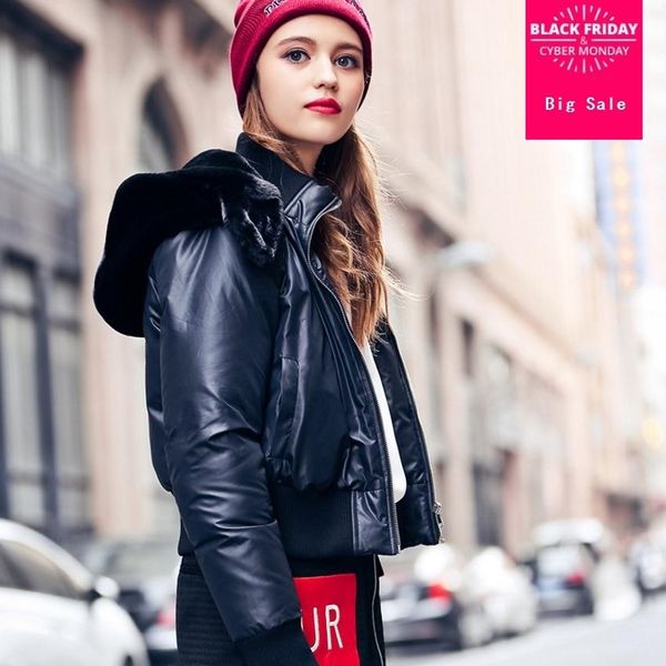 2020 new 90% duck brand hooded short down jacket women's fashion letters on the back good quality coat wj2120, Black
2020 new 90% duck brand hooded short down jacket women's fashion letters on the back good quality coat wj2120, Black